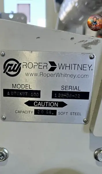 roper whitney cnc folder