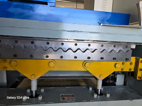 roof panel machine